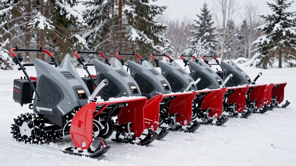 top electric start snow blowers