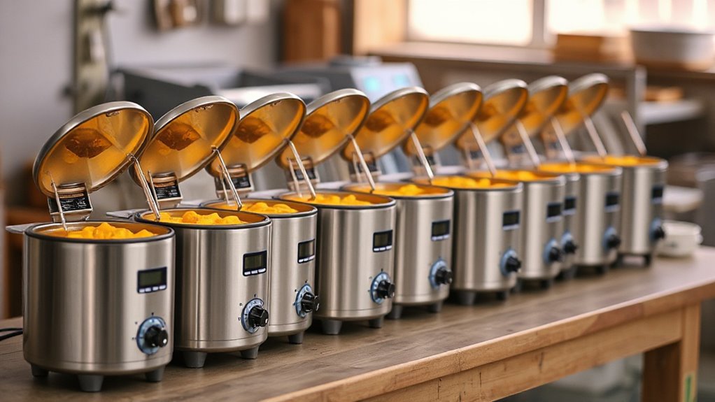 top electric wax melters