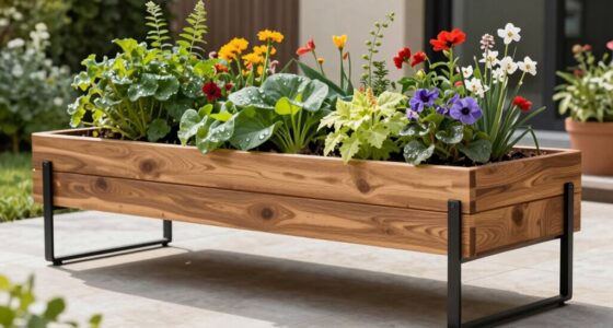 top elevated garden bed