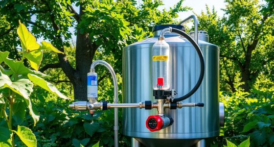 top fertigation tank systems