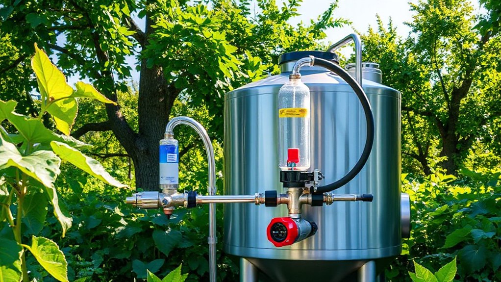 top fertigation tank systems