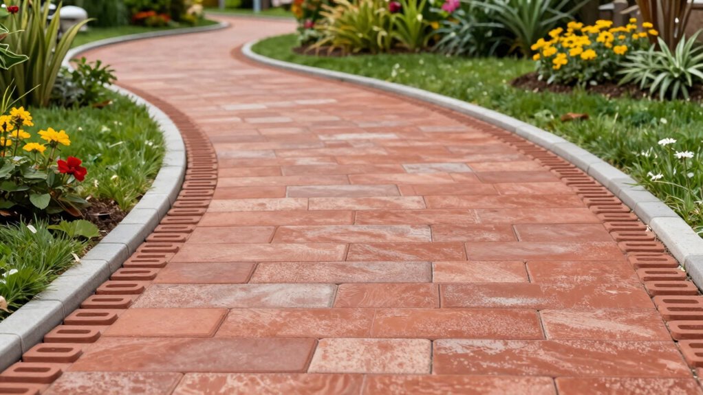 top garden edging and paver kits