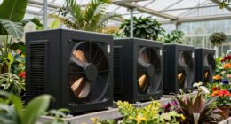 top greenhouse heating fans