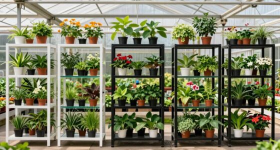 top greenhouse shelving options