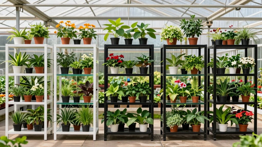top greenhouse shelving options