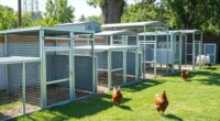 top heavy duty chicken run enclosures