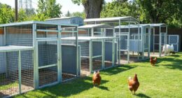 top heavy duty chicken run enclosures