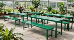 top heavy duty greenhouse benches