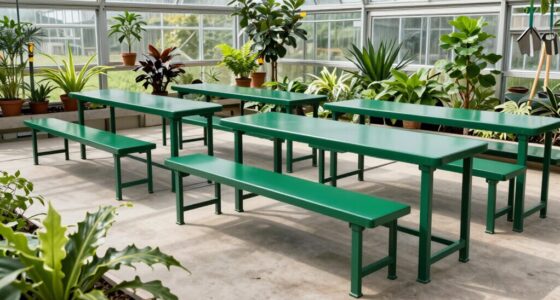 top heavy duty greenhouse benches