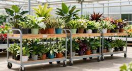 top heavy duty plant carts