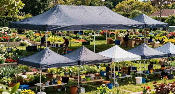 top heavy duty shade tents