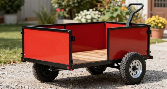 top heavy duty wagon carts