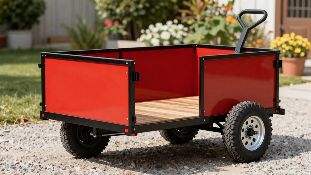 top heavy duty wagon carts