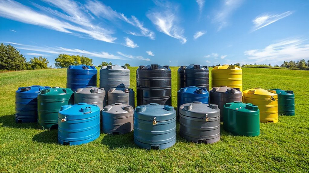 top large capacity rainwater tanks