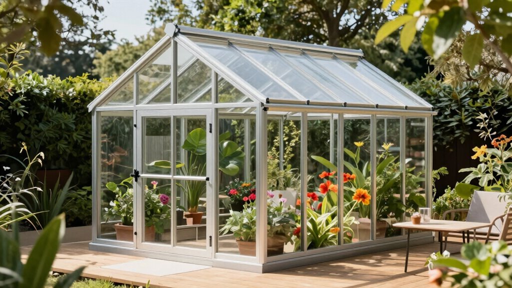 top lean to greenhouse kits