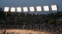 top led work light tripods