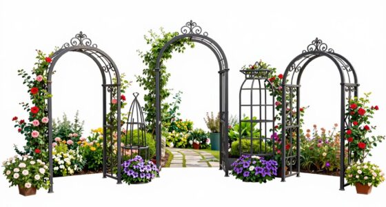 top metal garden arch listings