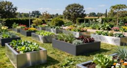 top metal garden bed systems
