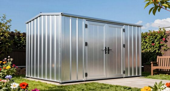 top metal shed kits