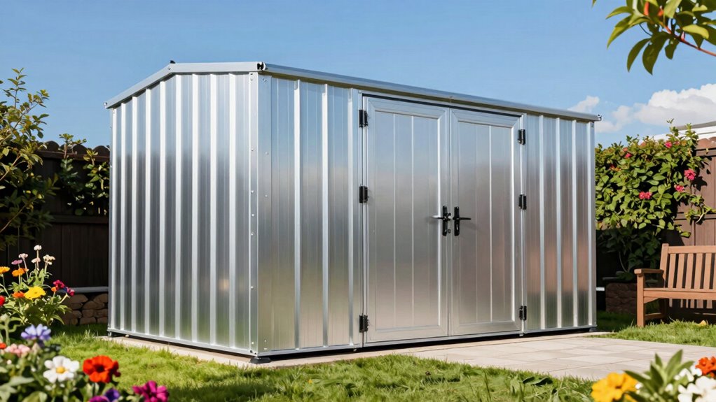 top metal shed kits