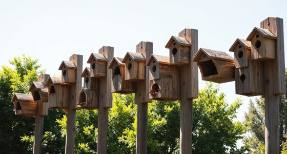 top multi chamber bat houses