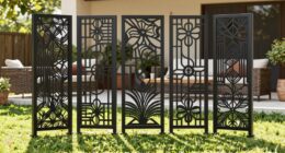 top outdoor metal privacy panels