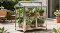 top patio greenhouse cabinet options