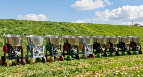 top rotary compost sifters