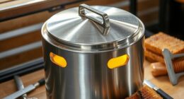 top stainless honey tanks