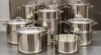 top stainless steel canning pots