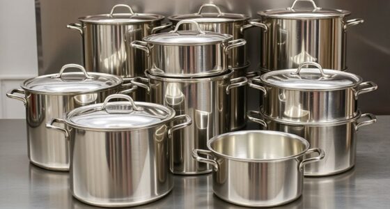 top stainless steel canning pots