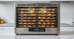 top stainless steel dehydrator