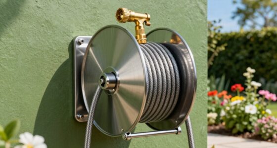 top stainless steel hose reels