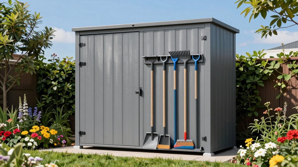 top vertical tool storage