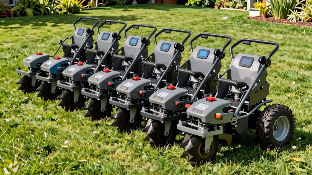 top walk behind aerator picks