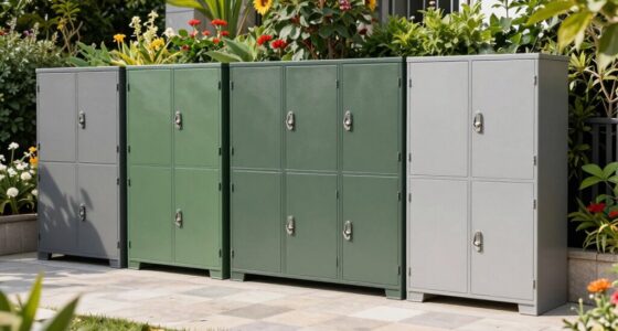 top waterproof garden storage