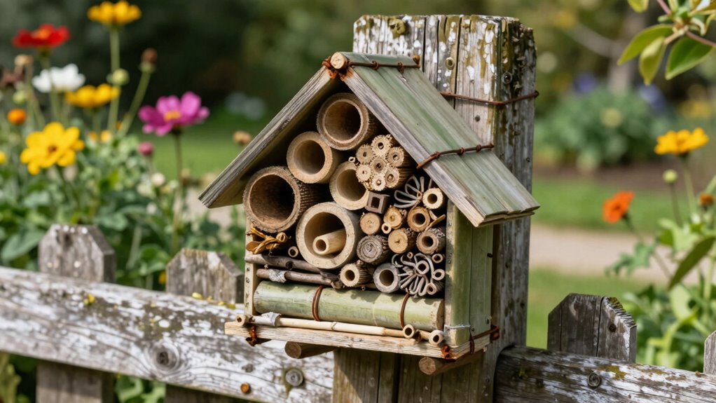 use sturdy weather resistant materials