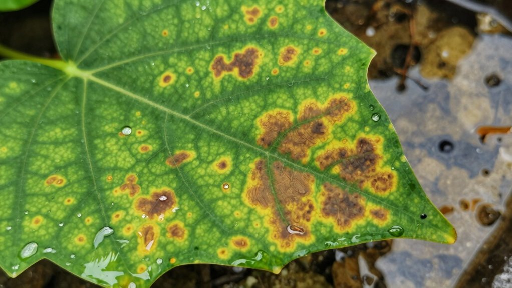 water quality mimics plant diseases