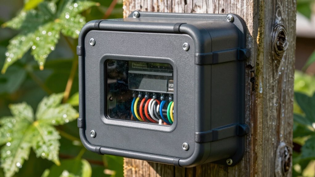 weatherproof irrigation controller enclosure considerations