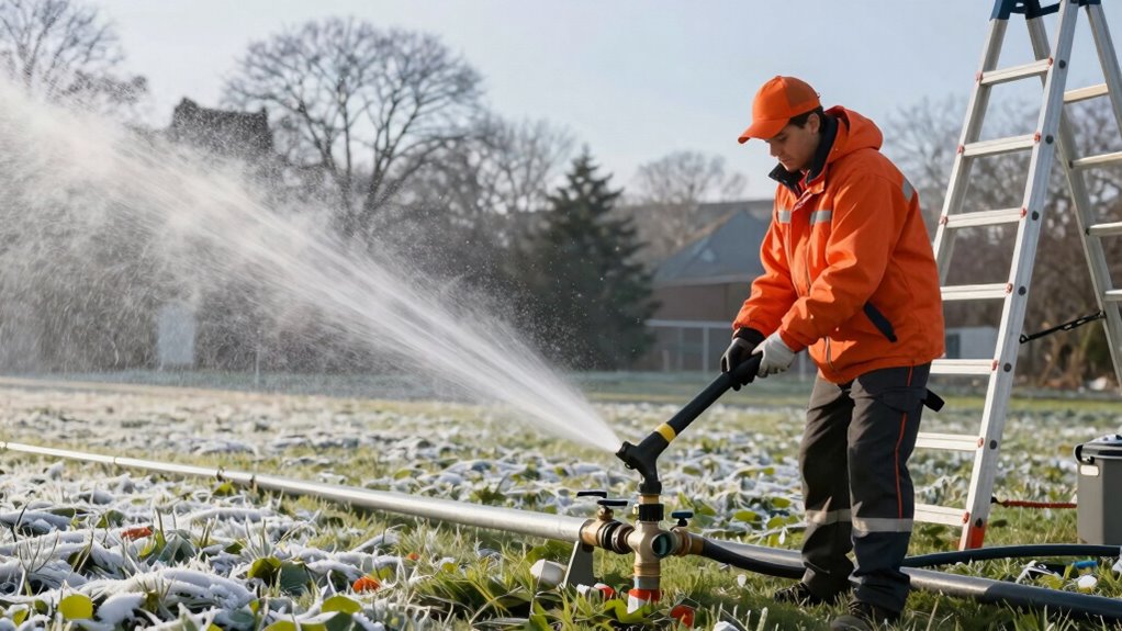 when to hire sprinkler professionals
