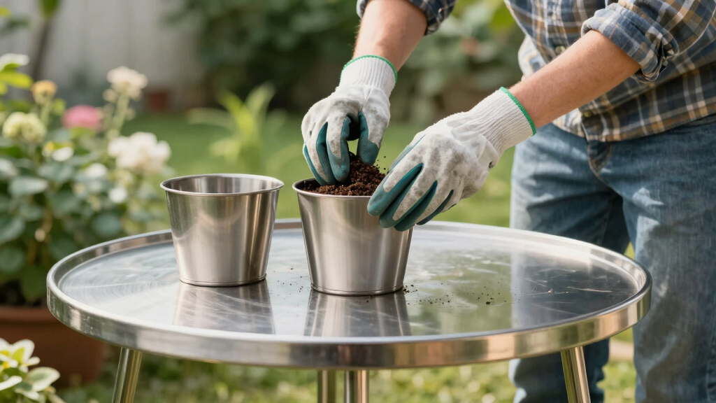13 Best Stainless Steel Potting Table Outdoor in 2026
