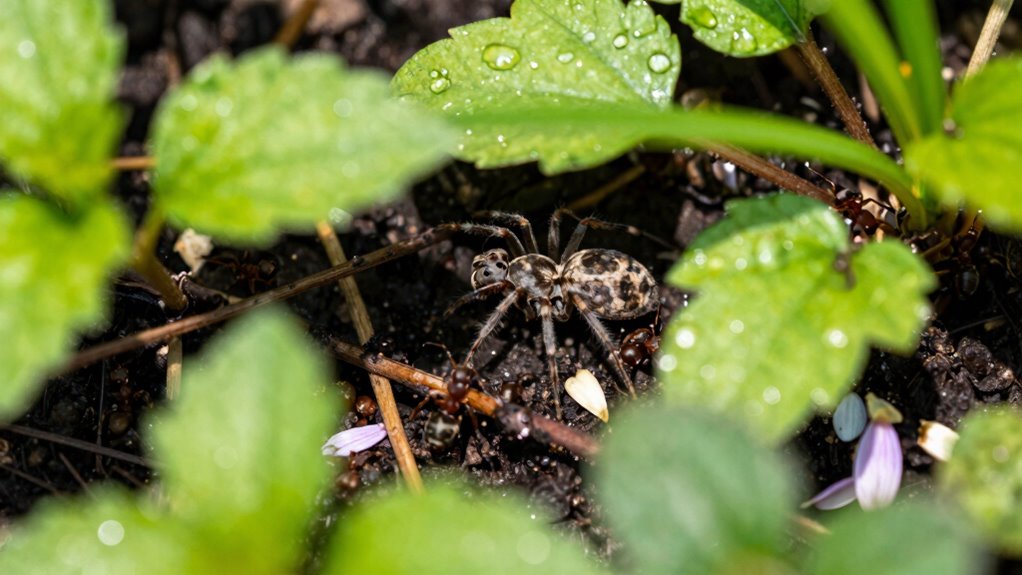 ants conceal predator presence