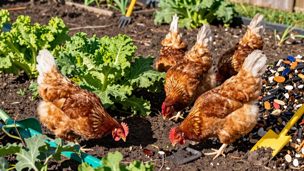 backyard chickens reduce pests