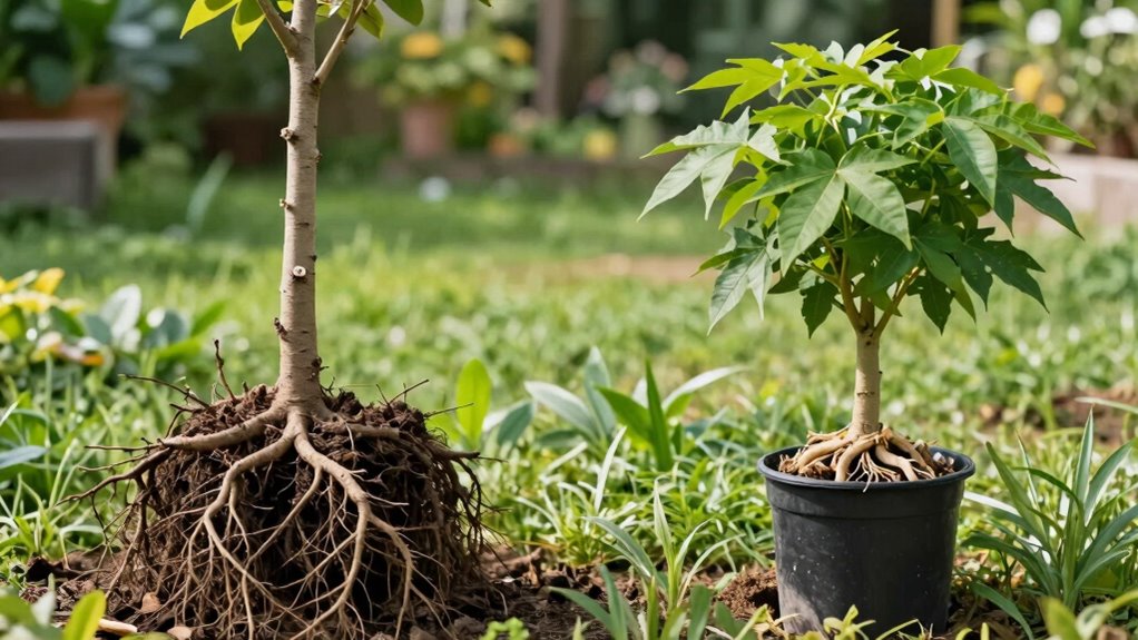 bare root trees establish faster