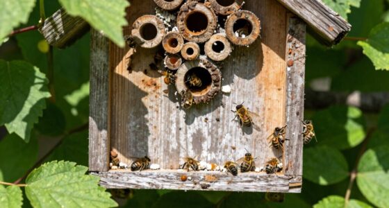 bee houses require cleaning