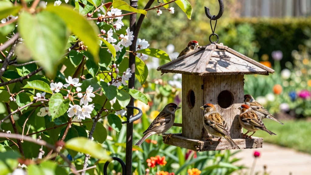 bird feeders attract wildlife responsibly