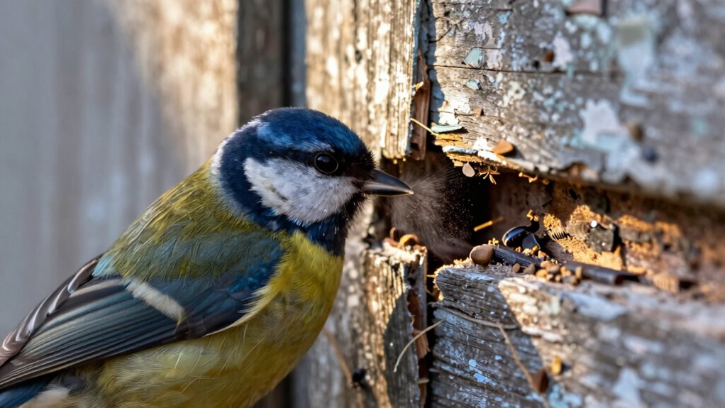 birds cause wood damage