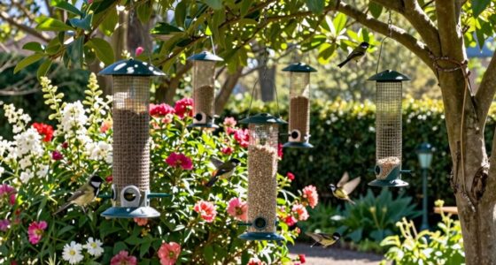 birds gardens feeders impact