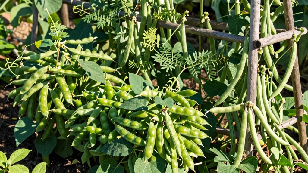 bush or pole beans