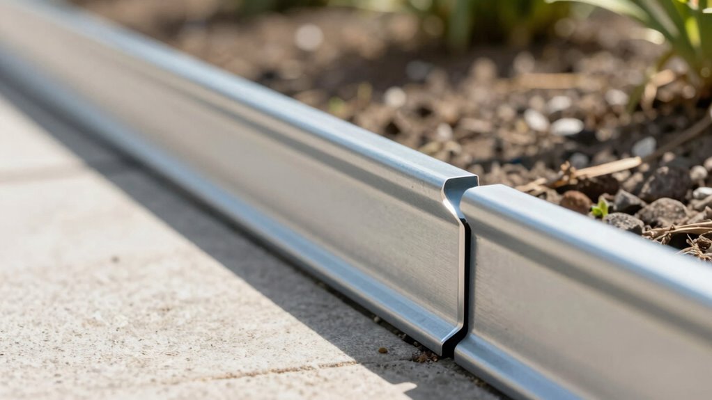 careful planning ensures durable edging